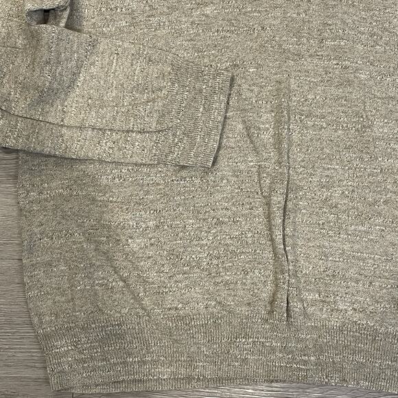 Lucky Brand Sweater Mens XL Neutral V Neck Knit Casual Preppy Lightweight - Picture 5 of 8
